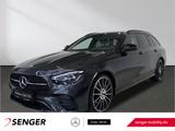 Mercedes-Benz E 400 d 4M T AMG Night Rückfahrkamera MBUX LED - mit Diesel-Antrieb: Grau, Vollleder, Kombi