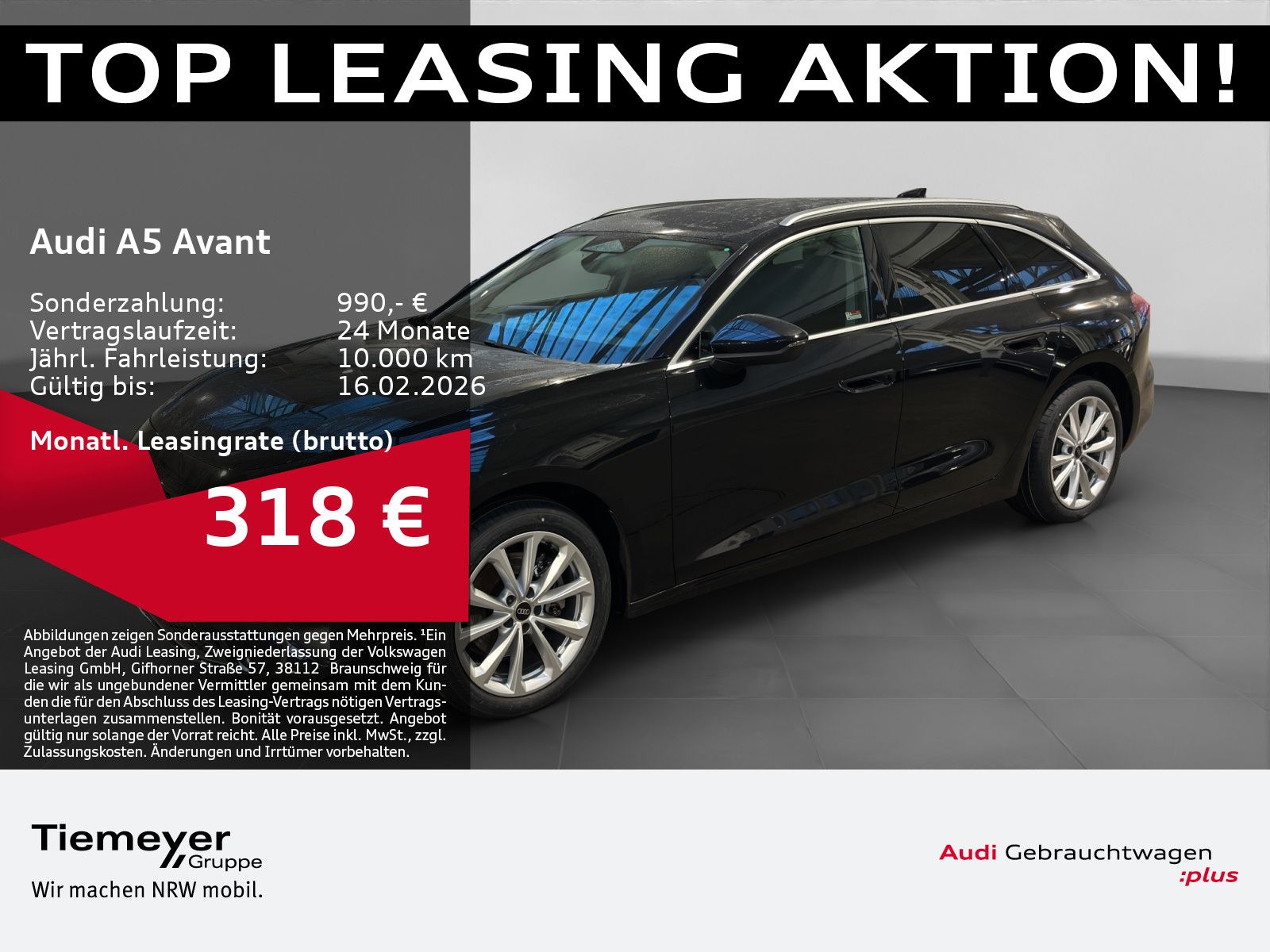 Audi A5 Avant TFSI Q LM18 SPORTSITZE AHK eSITZE