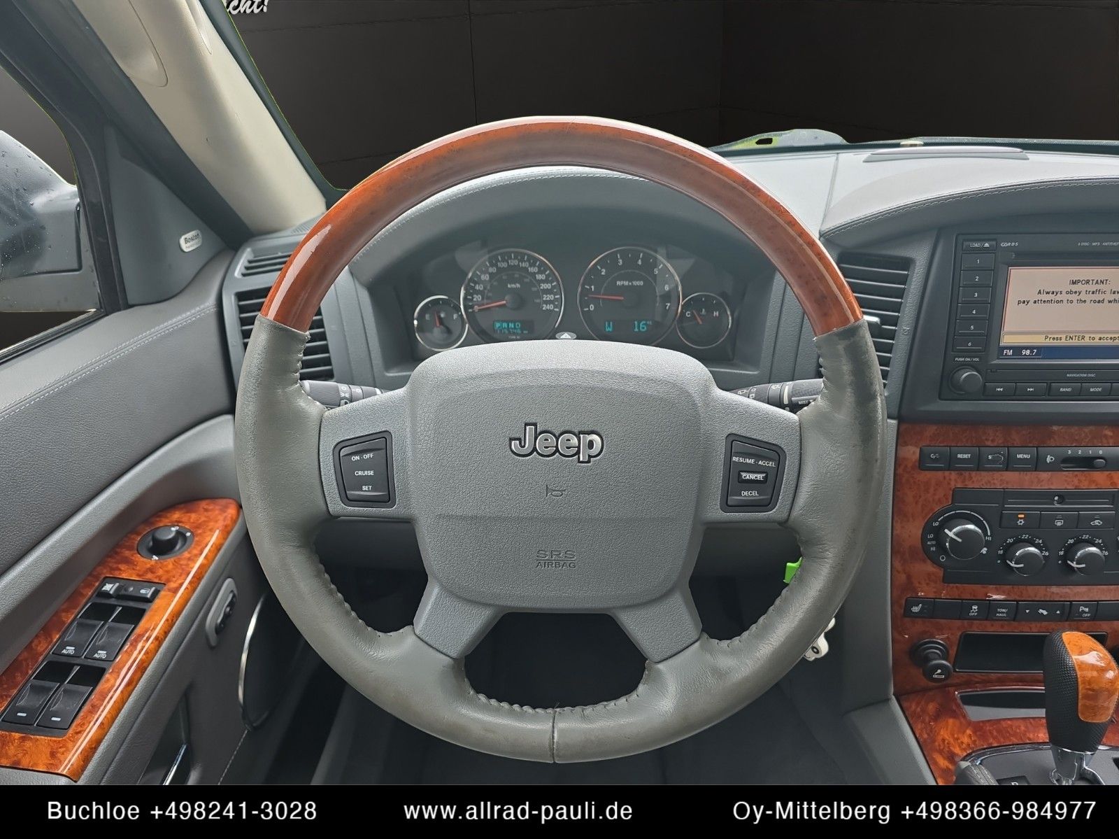 Jeep Grand Cherokee Overland 5.7 V8 HEMI | Allwetter