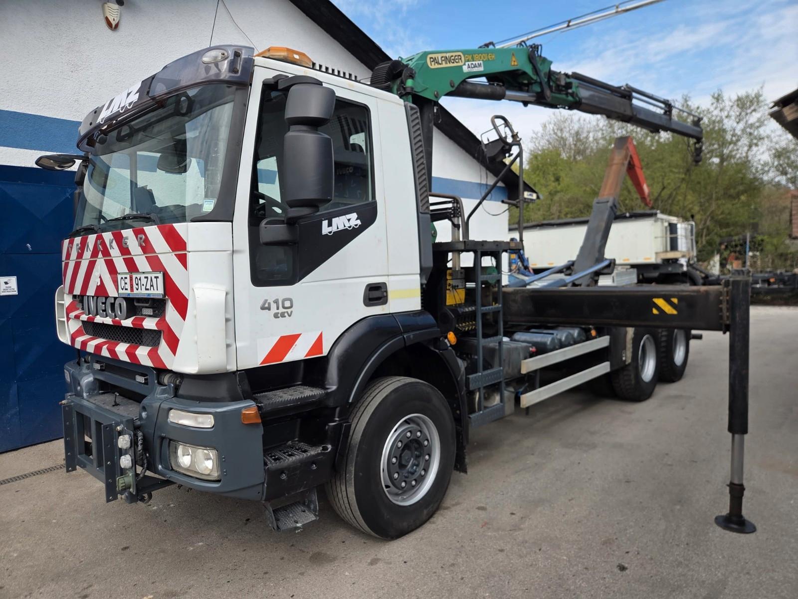 Iveco TRAKKER AD380T41 6X4 PALFINGER PK 18001-EH ABROL
