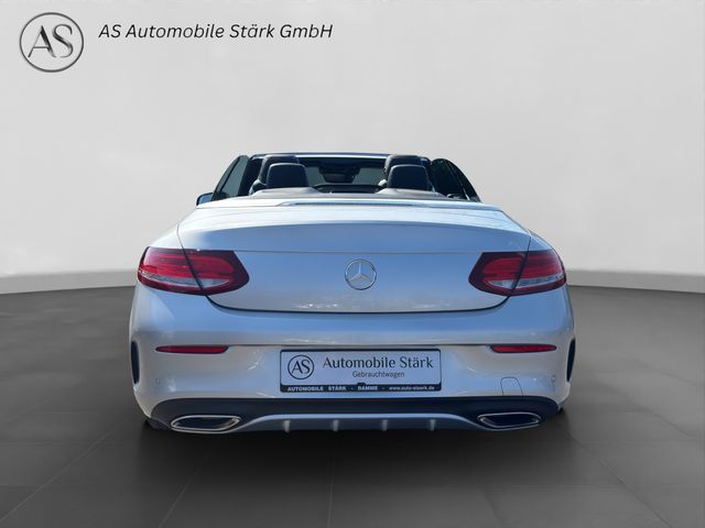 Fahrzeugabbildung Mercedes-Benz C 180 Cabrio+AMG+Airscarf+Leder+Kamera+Head-up