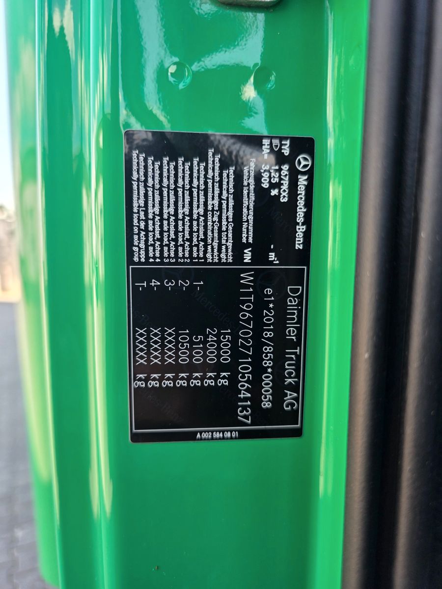 Fahrzeugabbildung Mercedes-Benz Atego 1524 L 4x2 LBW Palfinger 2.000kg Tür Klima