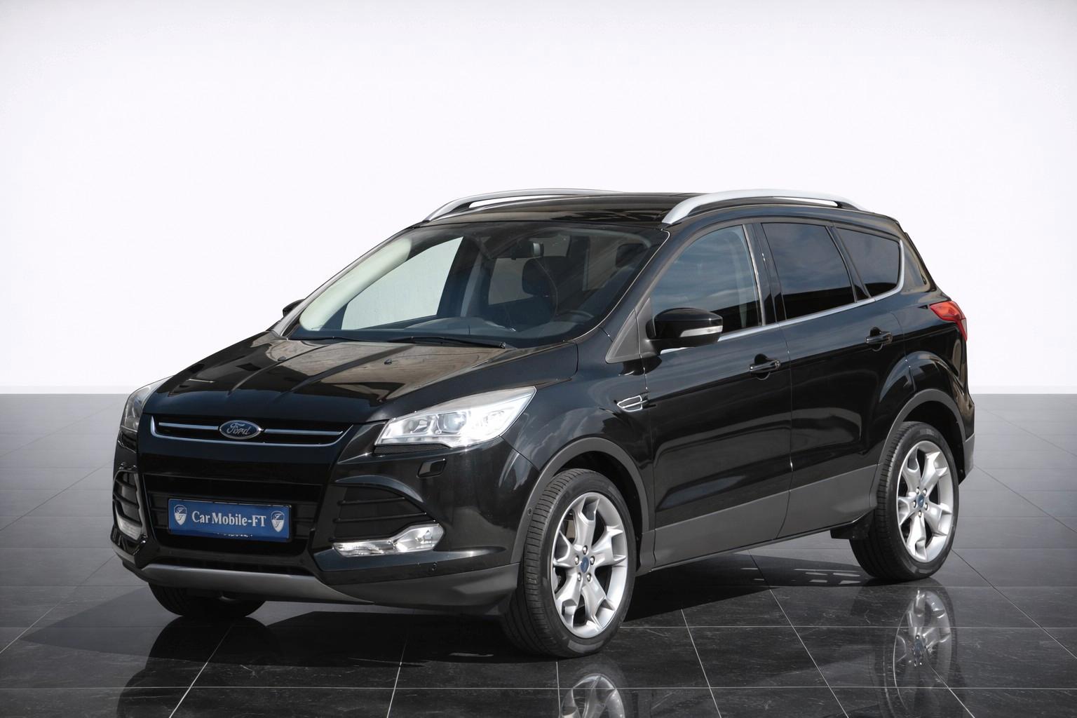 Ford Kuga Titanium*4x4*NAVI*AUTOMATIK*AHK*TEILLEDER*