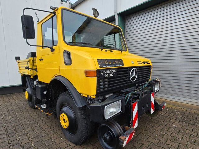 Unimog U 1400 4x4 Zweiwege/Waggensbremsanlge600t