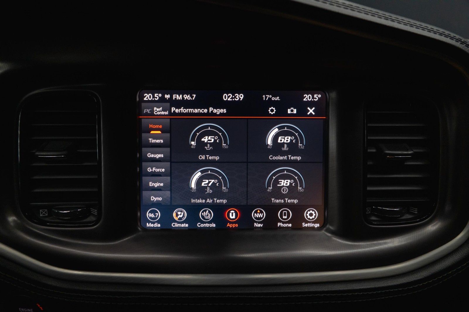 Fahrzeugabbildung Dodge Charger 5.7 V8 HEMI R/T Night-Paket Performance