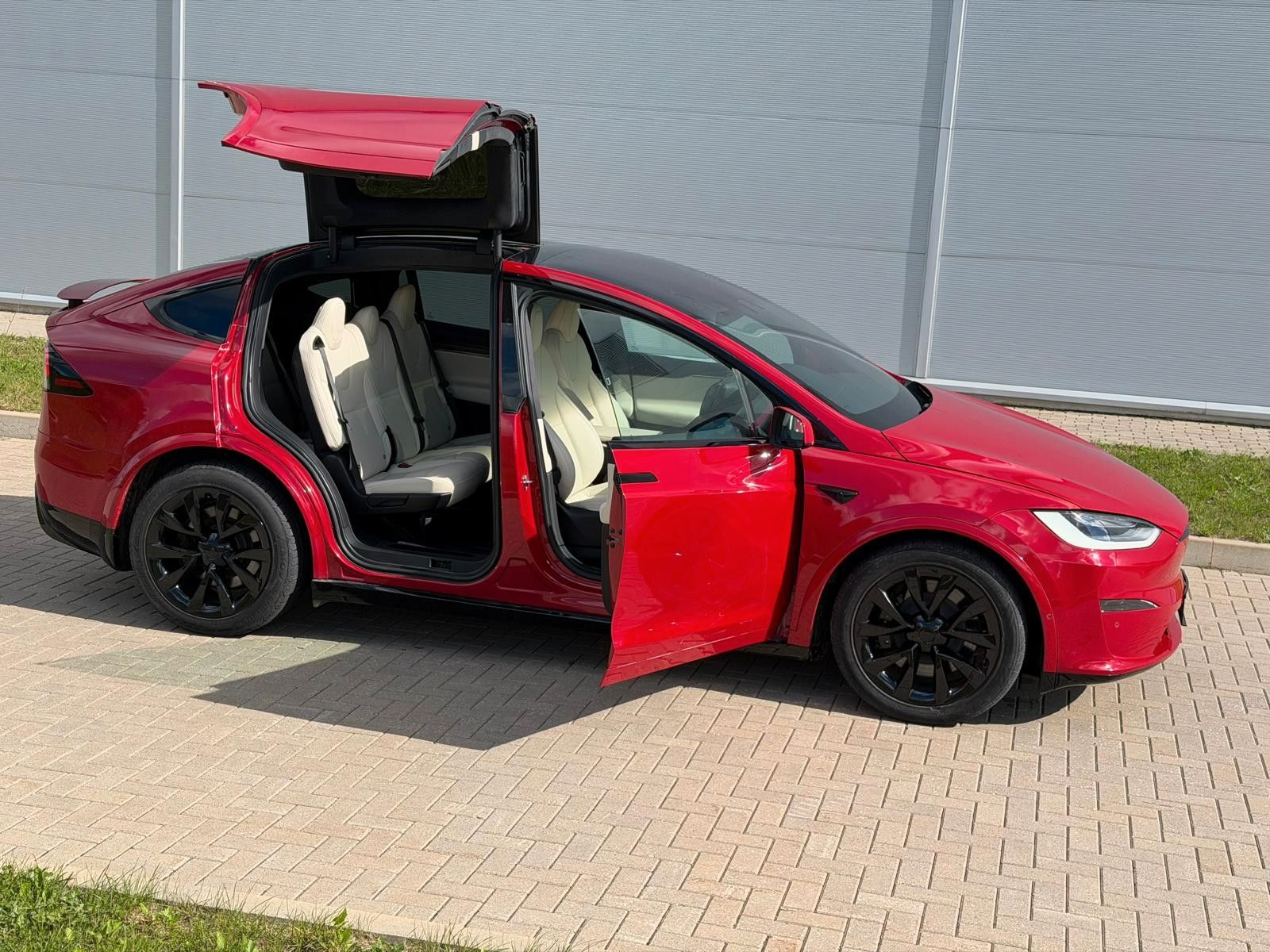 Tesla Model X Long Range 7-Sitzer Leder Navi Kamera imagem 2