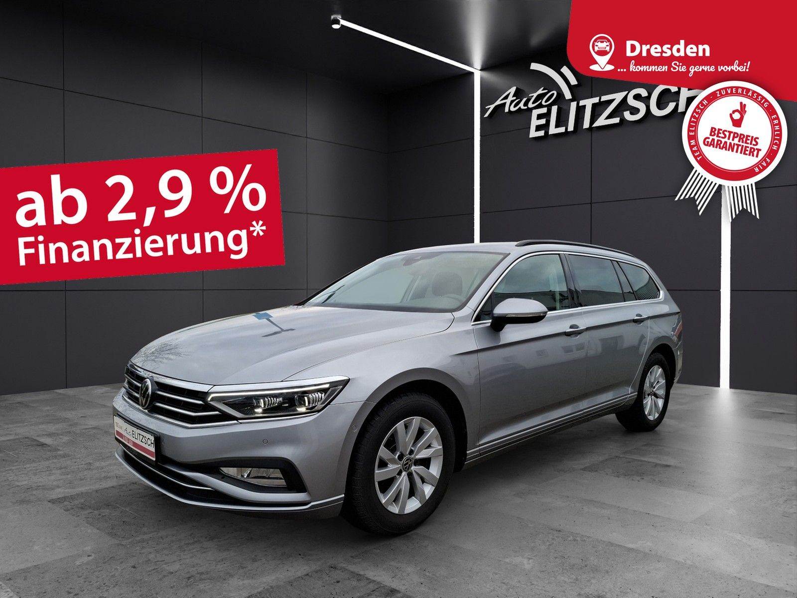 Fahrzeugabbildung Volkswagen Passat Variant TDI Business Matrix Navi ACC RFK