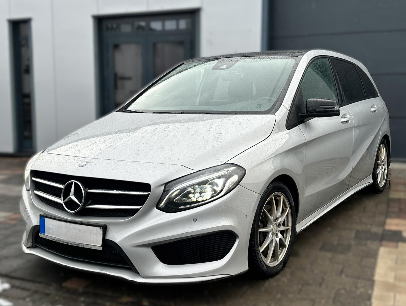 Mercedes-Benz B 200 d AMG-Line LED Rote Nähte Pano Kamera