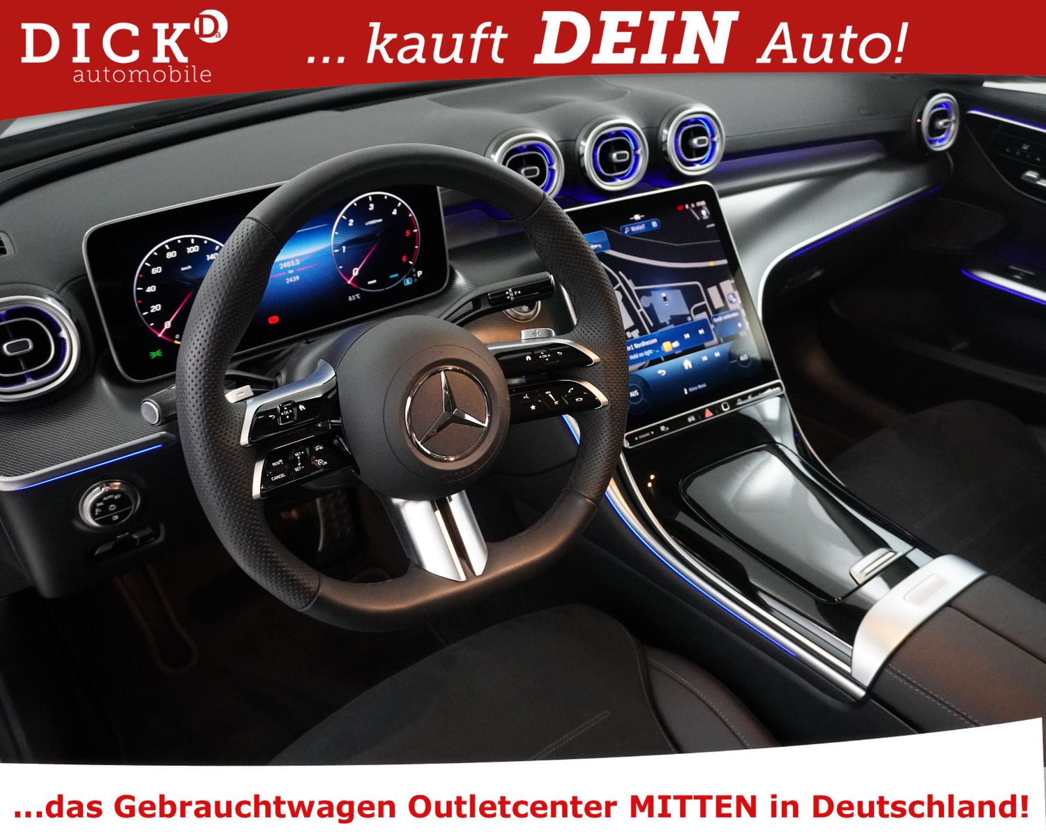 Fahrzeugabbildung Mercedes-Benz C 200d 9G AMG Line >MEMO+360+ACC+VIRTU+LED+ALCAN
