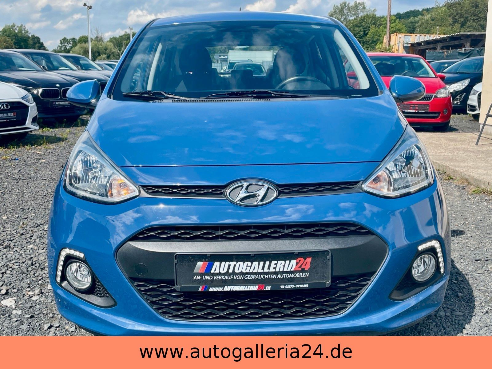 Fahrzeugabbildung Hyundai i10 1.2 Klima Sitzhzg Lenkradhzg SCHECKHEFT 2.HD