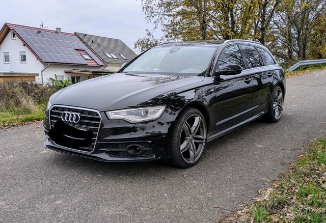 Audi A6 schwarz abn.AHK