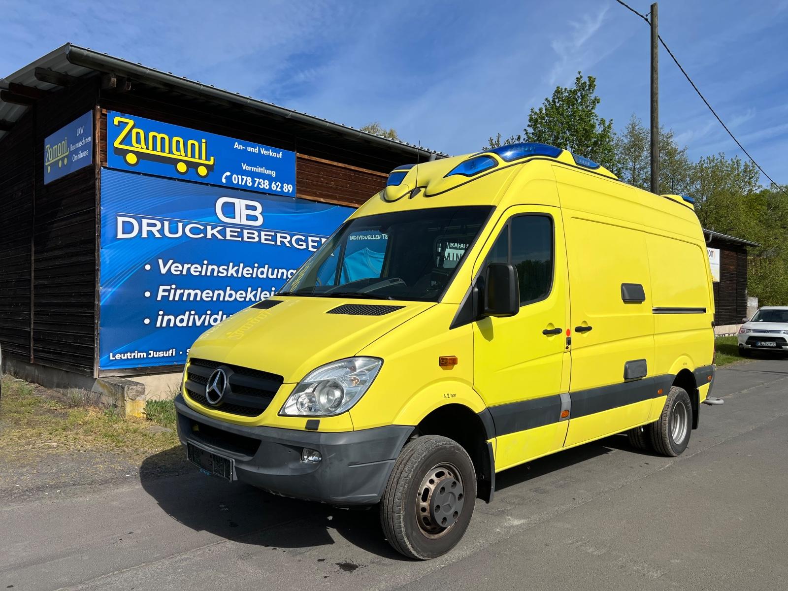 Mercedes-Benz Sprinter 519CDI/RTW/V6/4x4 Allrad/Xenon/Klima