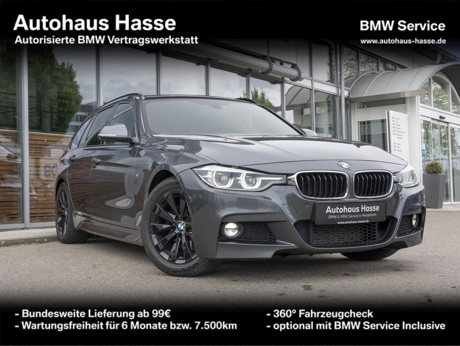 BMW 320d M-Sport HiFi LED NaviProff PDCv+h 2Z-Klima