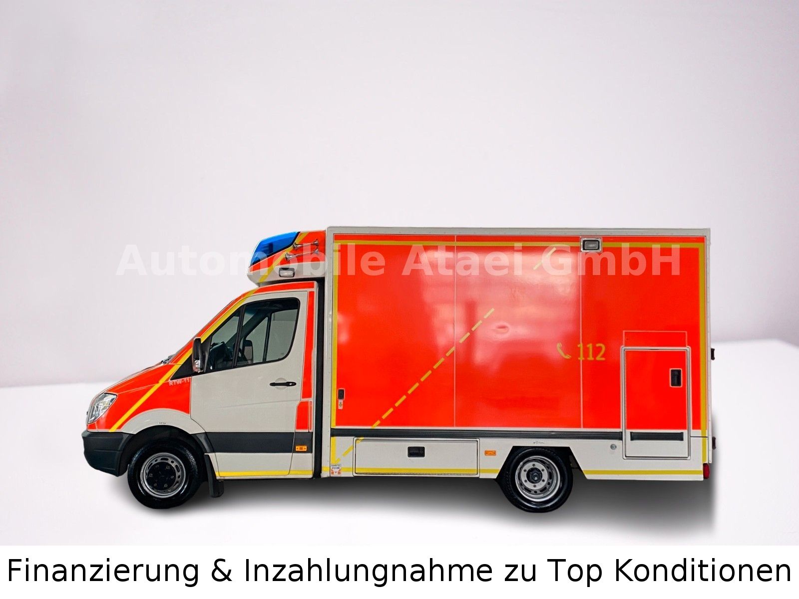 Fahrzeugabbildung Mercedes-Benz Sprinter 518 CDI RTW *TOP ZUSTAND!* TRAGE (7463)