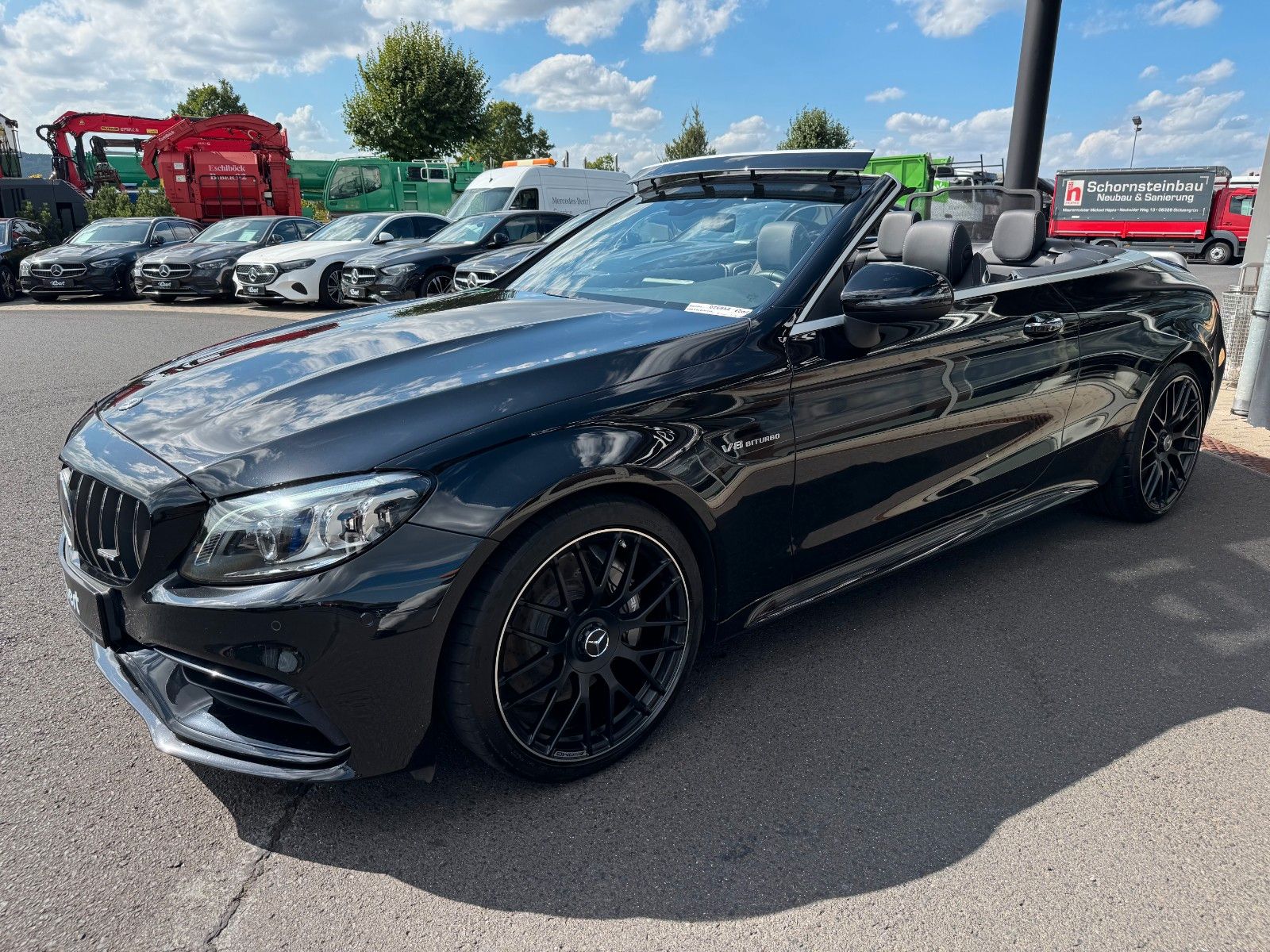 Fahrzeugabbildung Mercedes-Benz C 63 Cabrio Drivers+Burm+S-Klima+Memory+MBeam