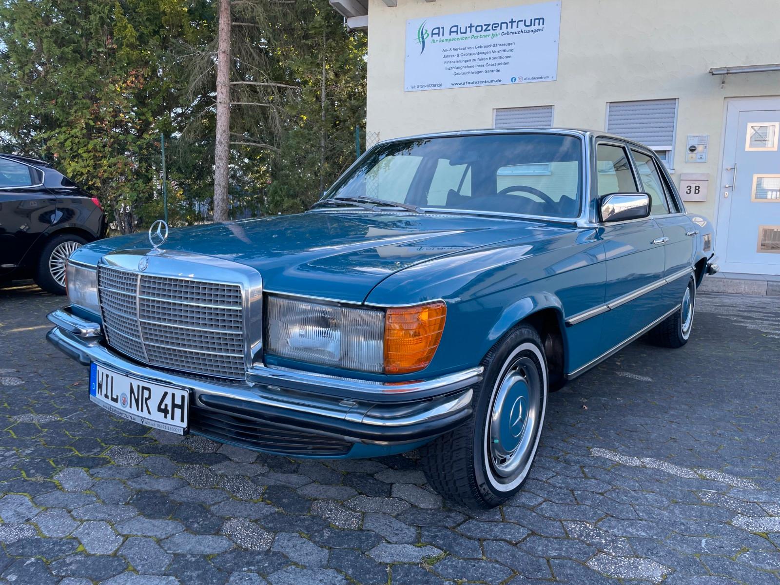 Mercedes-Benz SE W116 V8 Leder H-Zulassung TÜV NEU MWST AUSW.