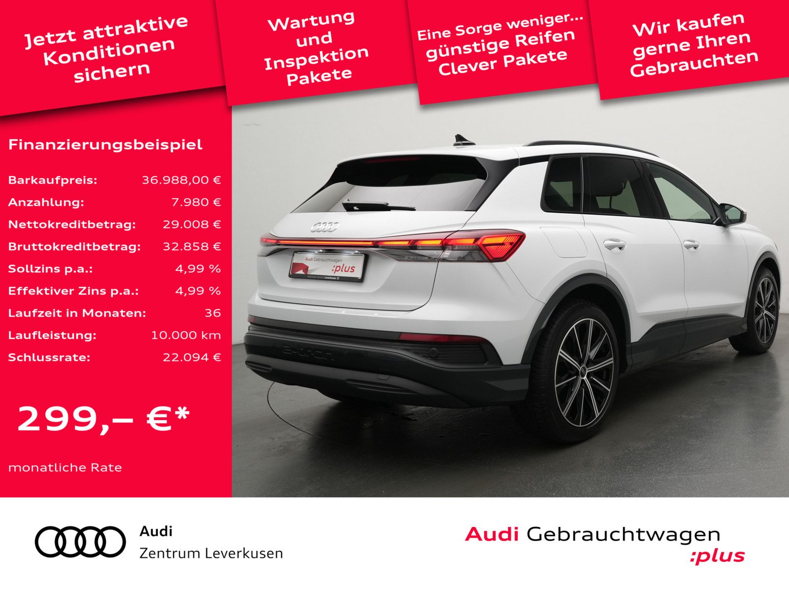 Audi Q4 e-tron 40 ACC NAVI SONOS KAM MATRIX SHZ HUD foto 2