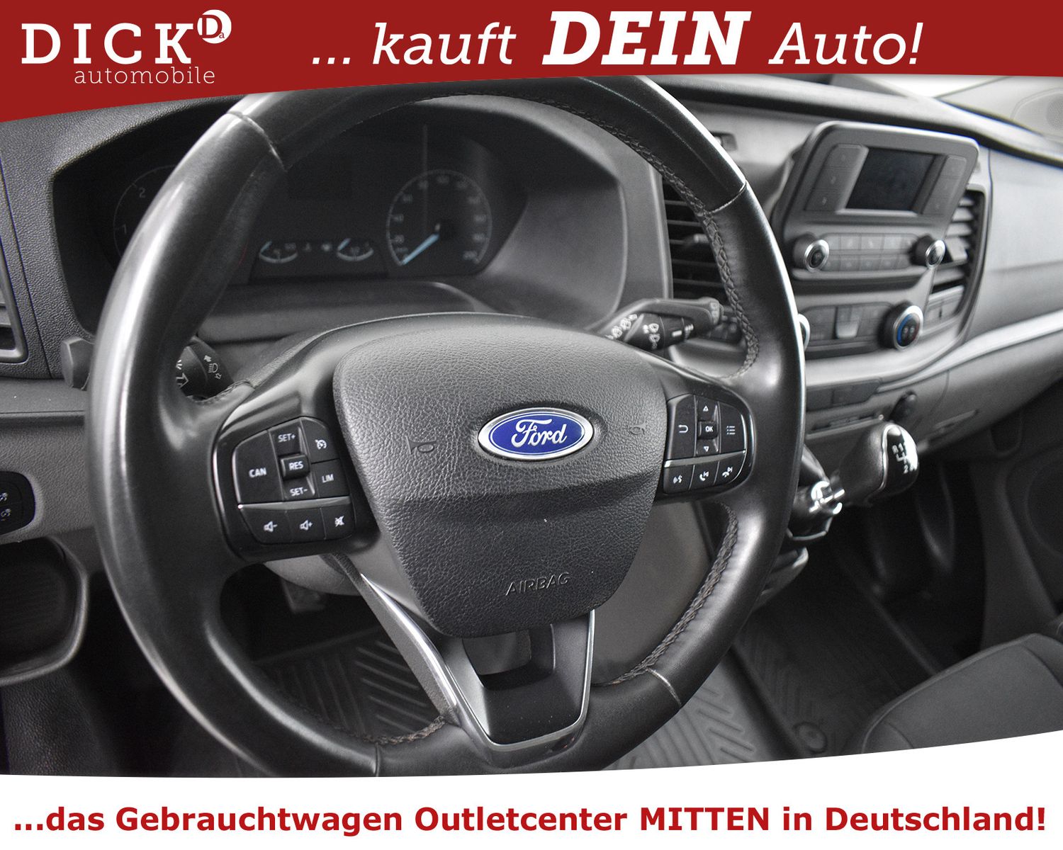 Fahrzeugabbildung Ford Tourneo Cust 2.0d Lang >9-SIT+KLIMA+PDC+TEMP+MFL