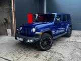 Jeep Wrangler 2.2l CRDi Unlimited Sahara Automati... - blaue Jeep Wrangler