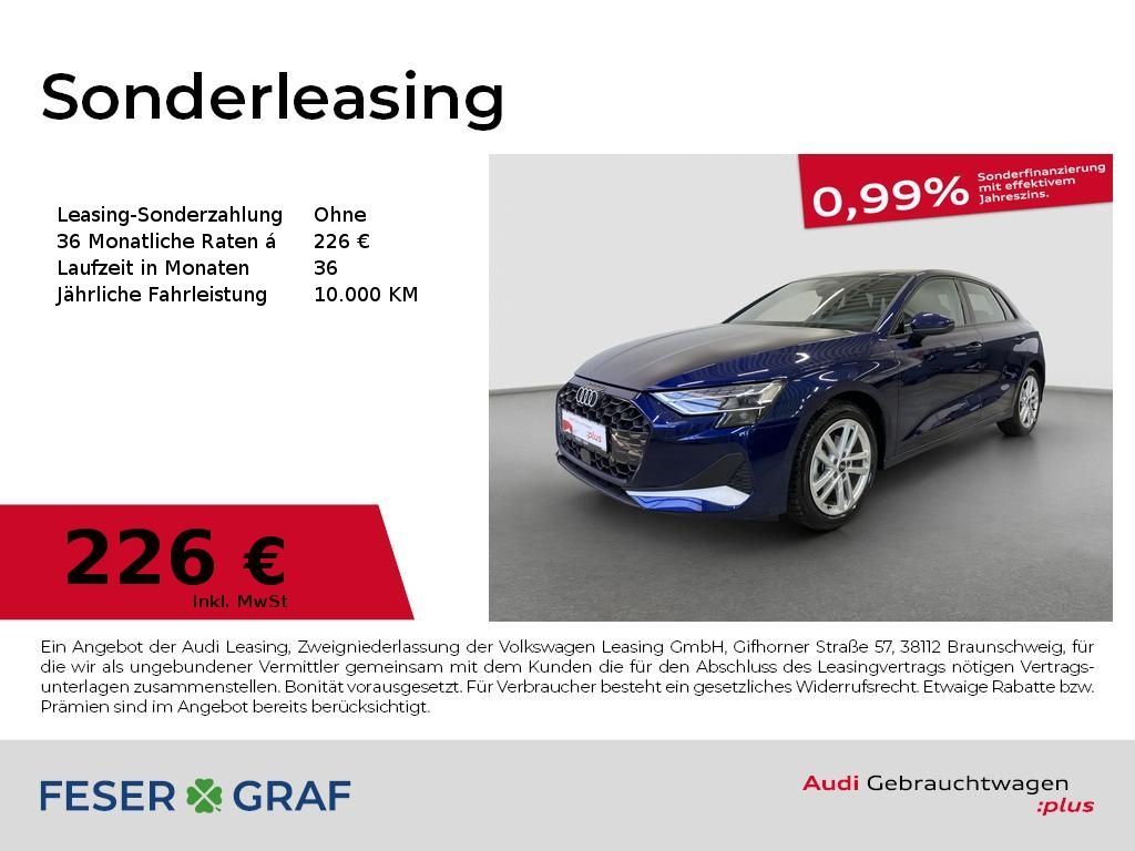 A3 Sportback Advanced TFSI RFK LED ACC Navi S tr
