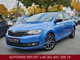 Skoda Rapid Spaceback Edition*Klima*TÜV+SERV+GARANTIE - blaue Skoda Rapid