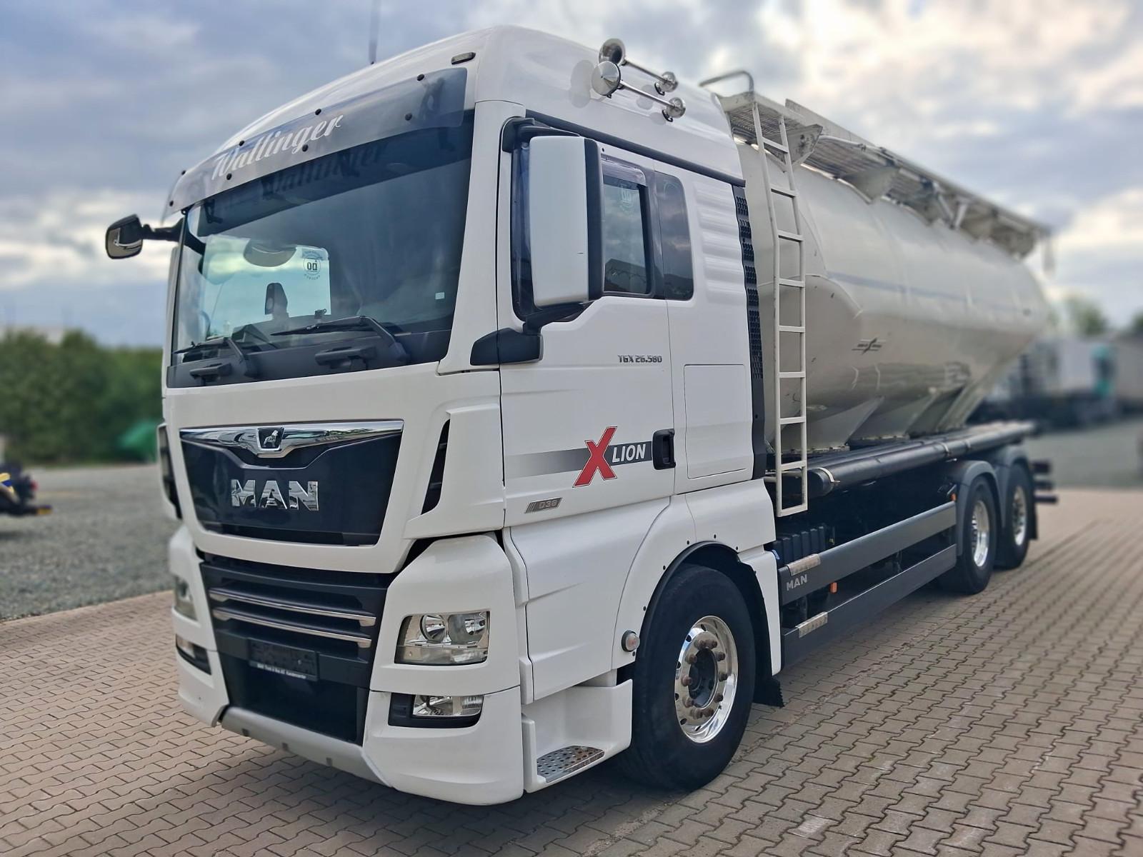 MAN TGX 26.580 LL 6x2/4 D38 Intarder Alcoa Silo 31 m