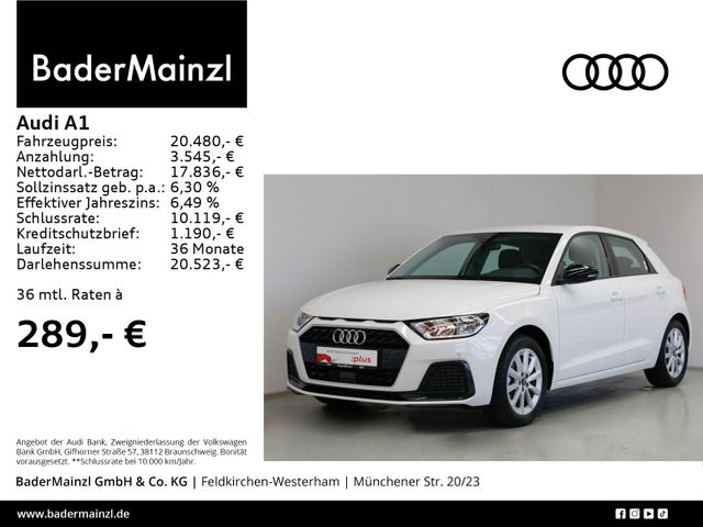 Audi A1 25 TFSI Virtual SHZ Kam.