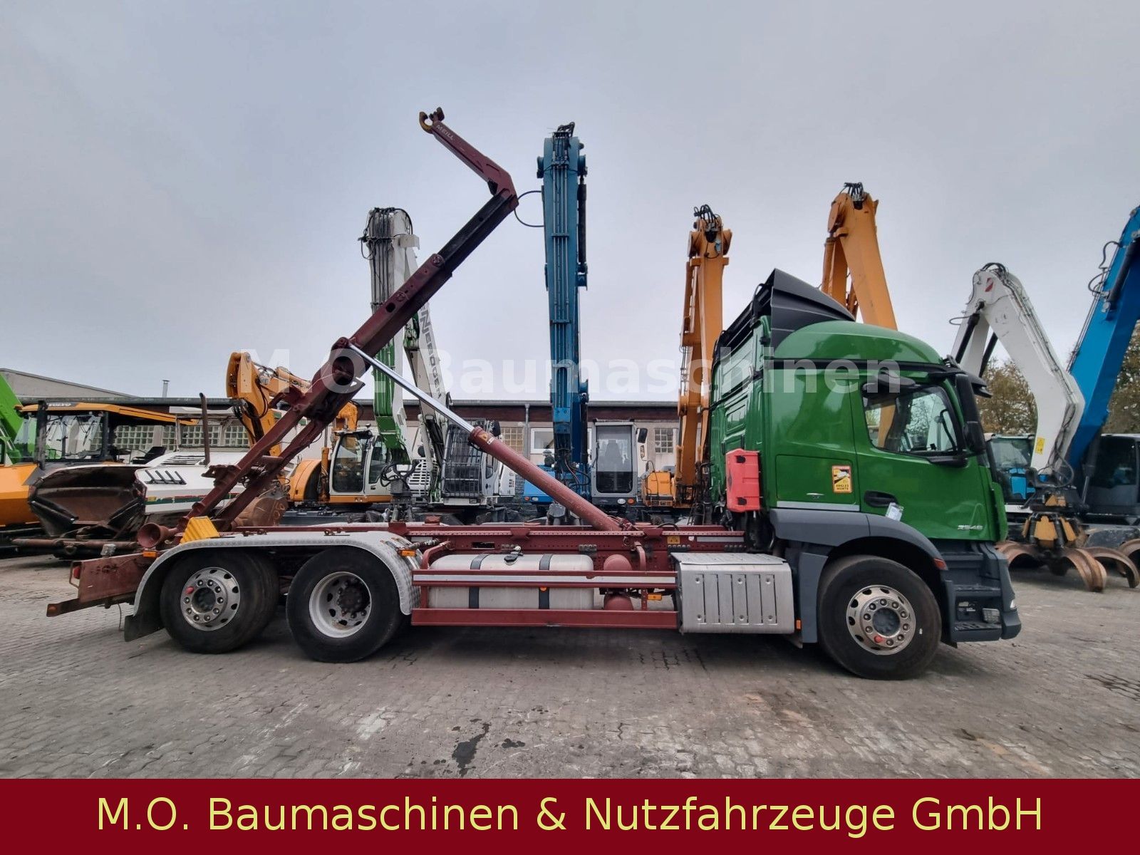 Fahrzeugabbildung Mercedes-Benz Antos 2546 / Euro 6 / 6x2 / Meiler Abroller /