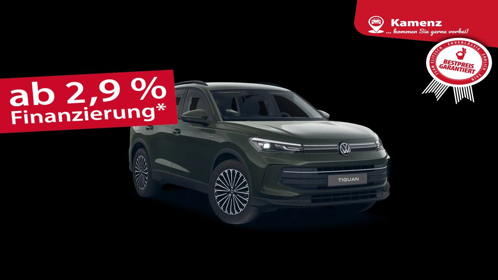 Fahrzeugabbildung Volkswagen Tiguan eTSI Life DSG LED AHK Navi AID ACC RFK SH