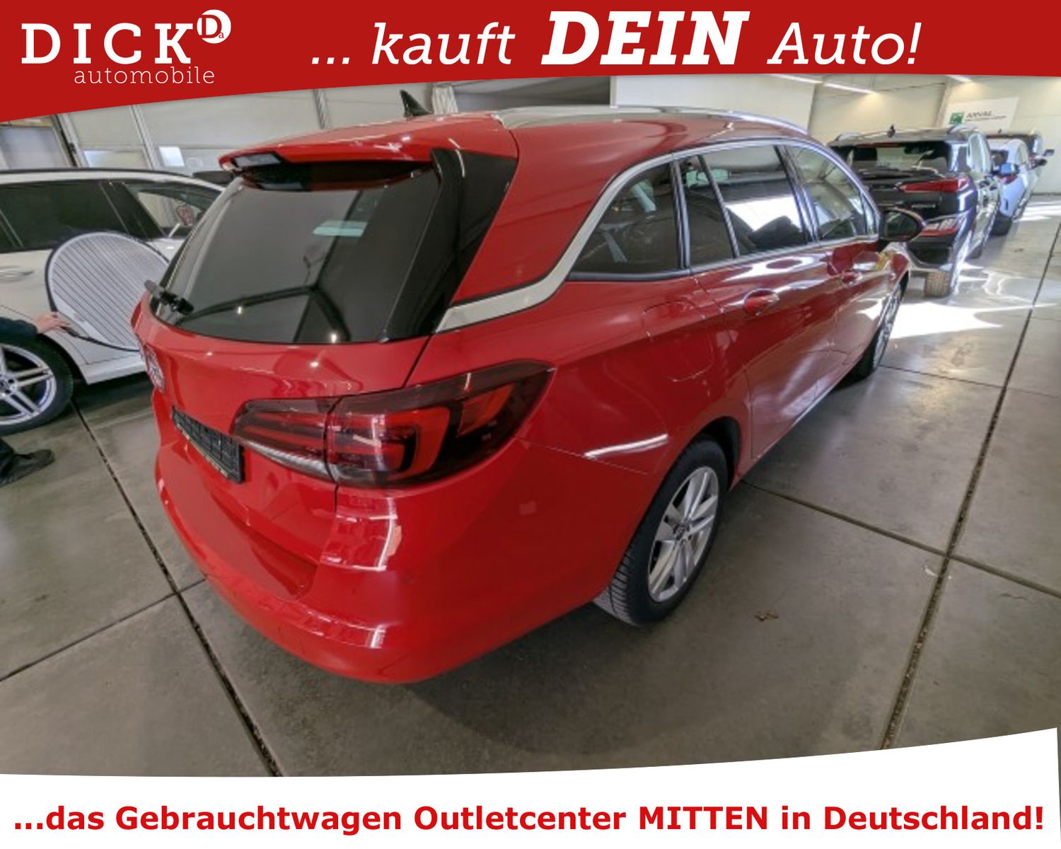 Fahrzeugabbildung Opel Astra K ST Innovation 1.4i LED+/NAVI+/RFK/SHZ/8F