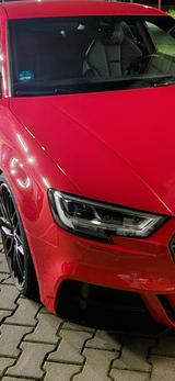 Audi 3xS-Line,Matrix,AHK,B&O,Virtual,Competition,ACC - Audi A3: Rot, Leder