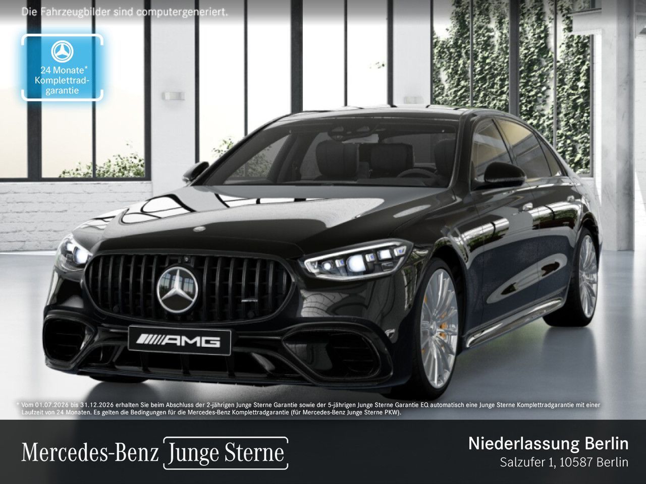 Mercedes-Benz S 63 E Perform. AMG Night/Exkl/HighEnd4D/Pano
