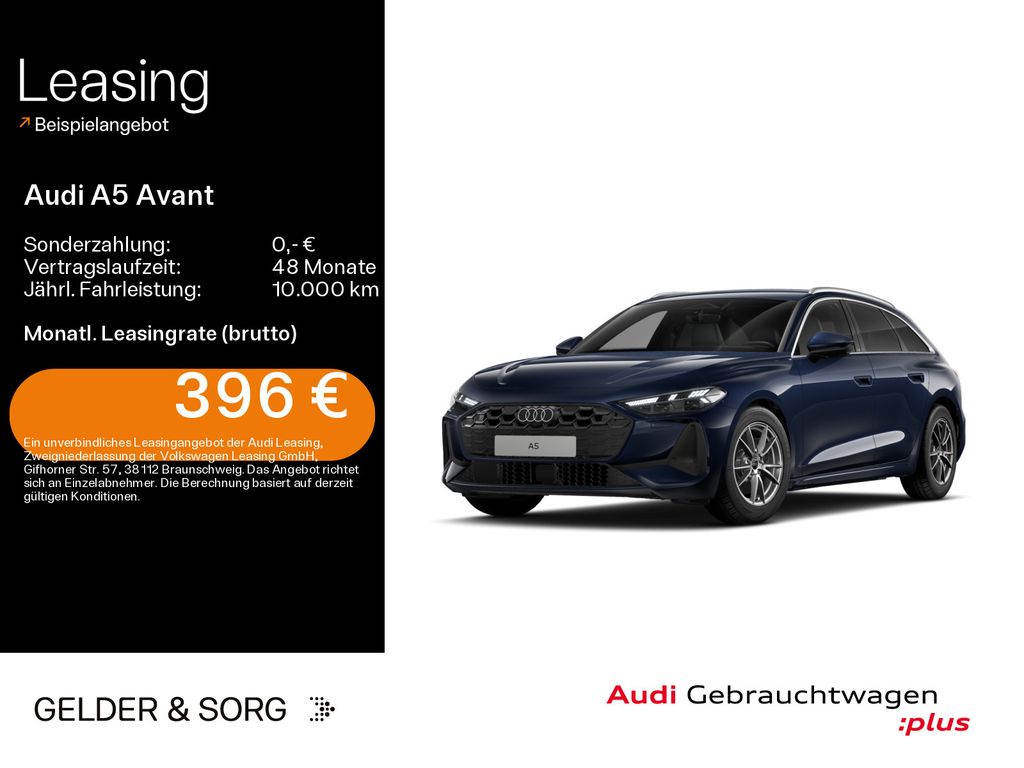 Audi A5 Avant TDI S line 150 kW Matrix*B&O*HuD*360 