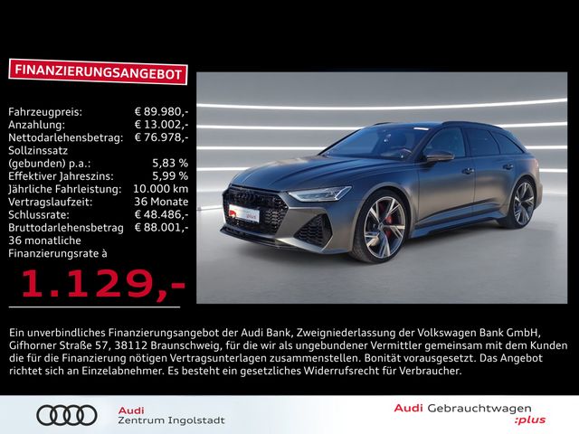 Audi RS6 Avant qu PANO B&0 Adv. AHK ACC Kameras HuD