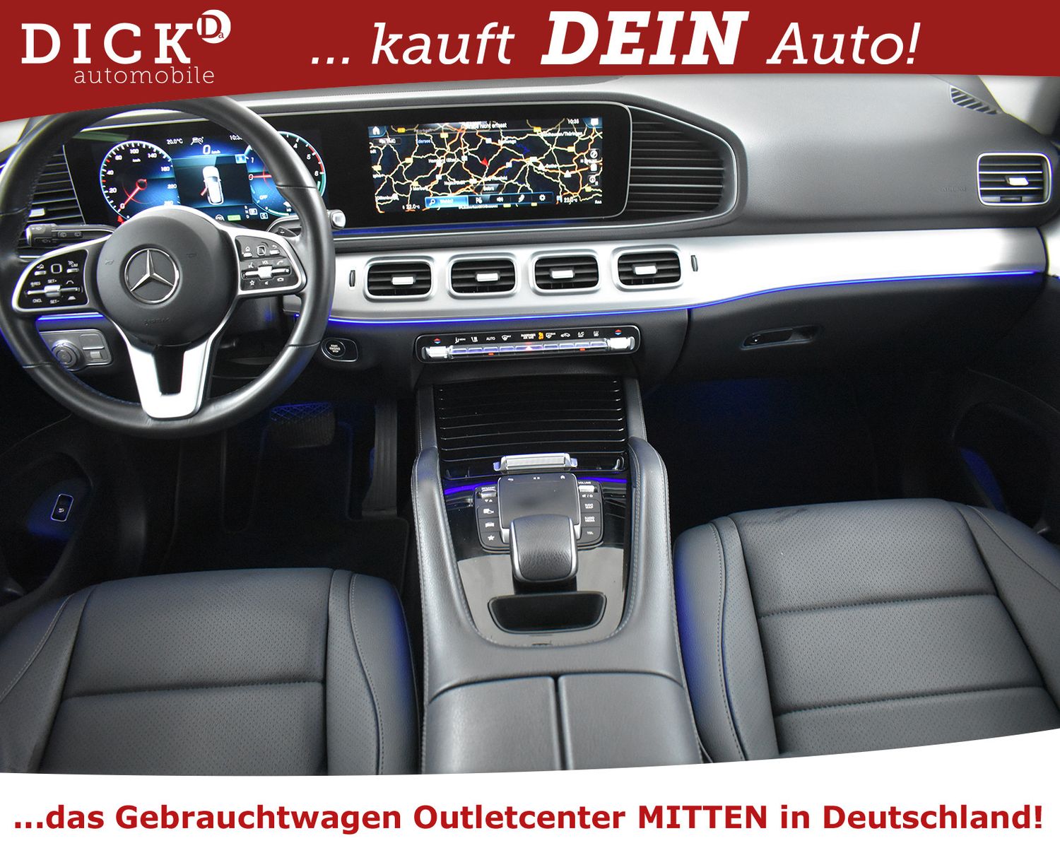 MERCEDES-BENZ GLE 350de 4M >STANDHZ+WIDESC+LED+AHK+ACC+KAM+19" - Image 8