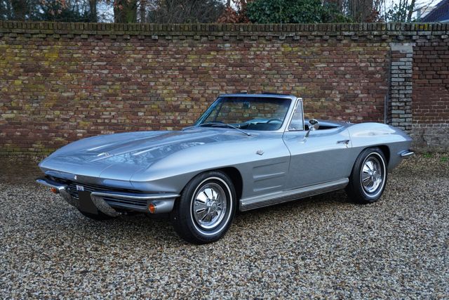 Corvette C2 Sting Ray Convertible Manual Gearbox, Very or
