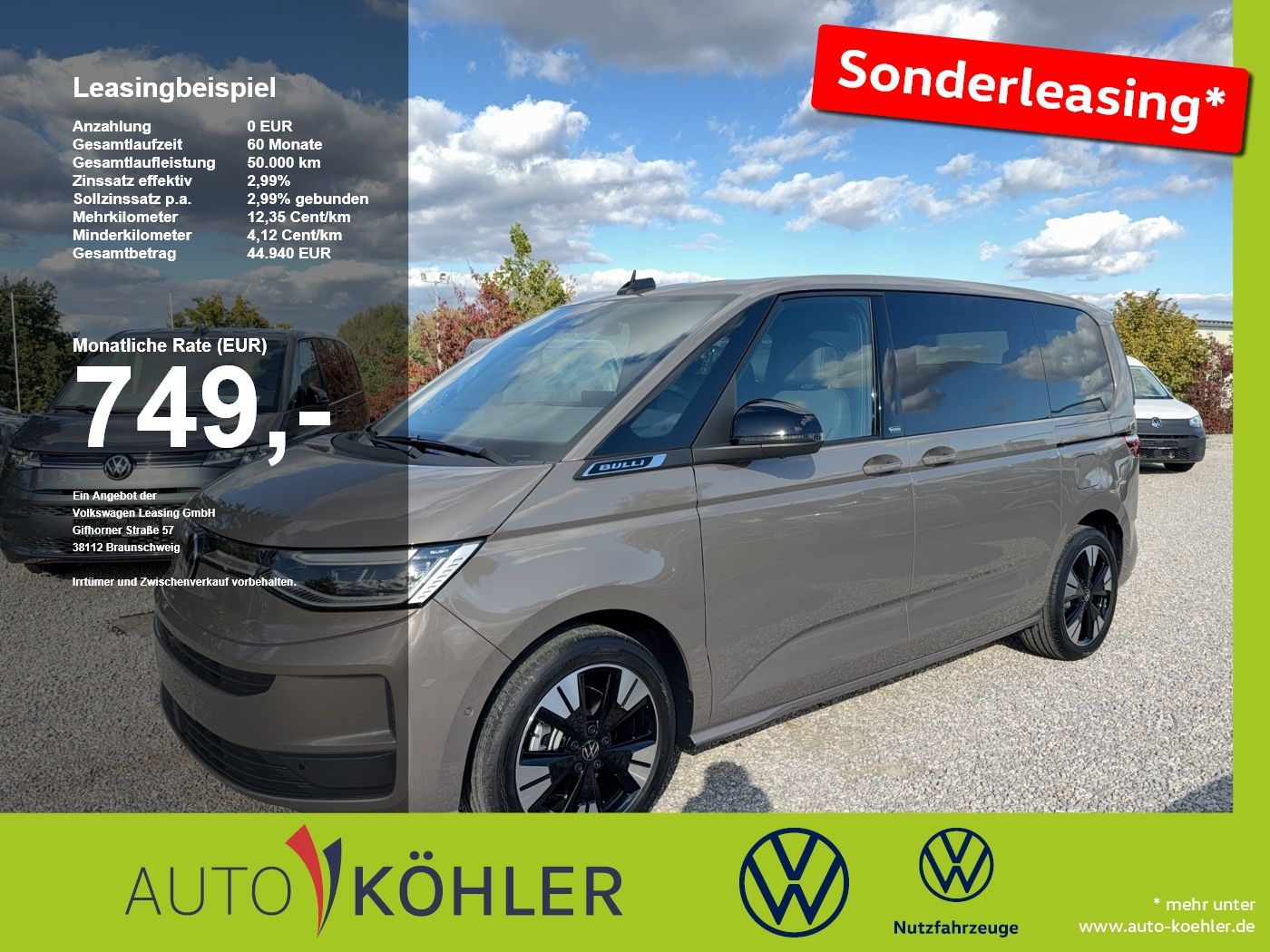 Volkswagen T7 Multivan 1.5 l eHybrid 4M 7 Sitzer 360 ACC