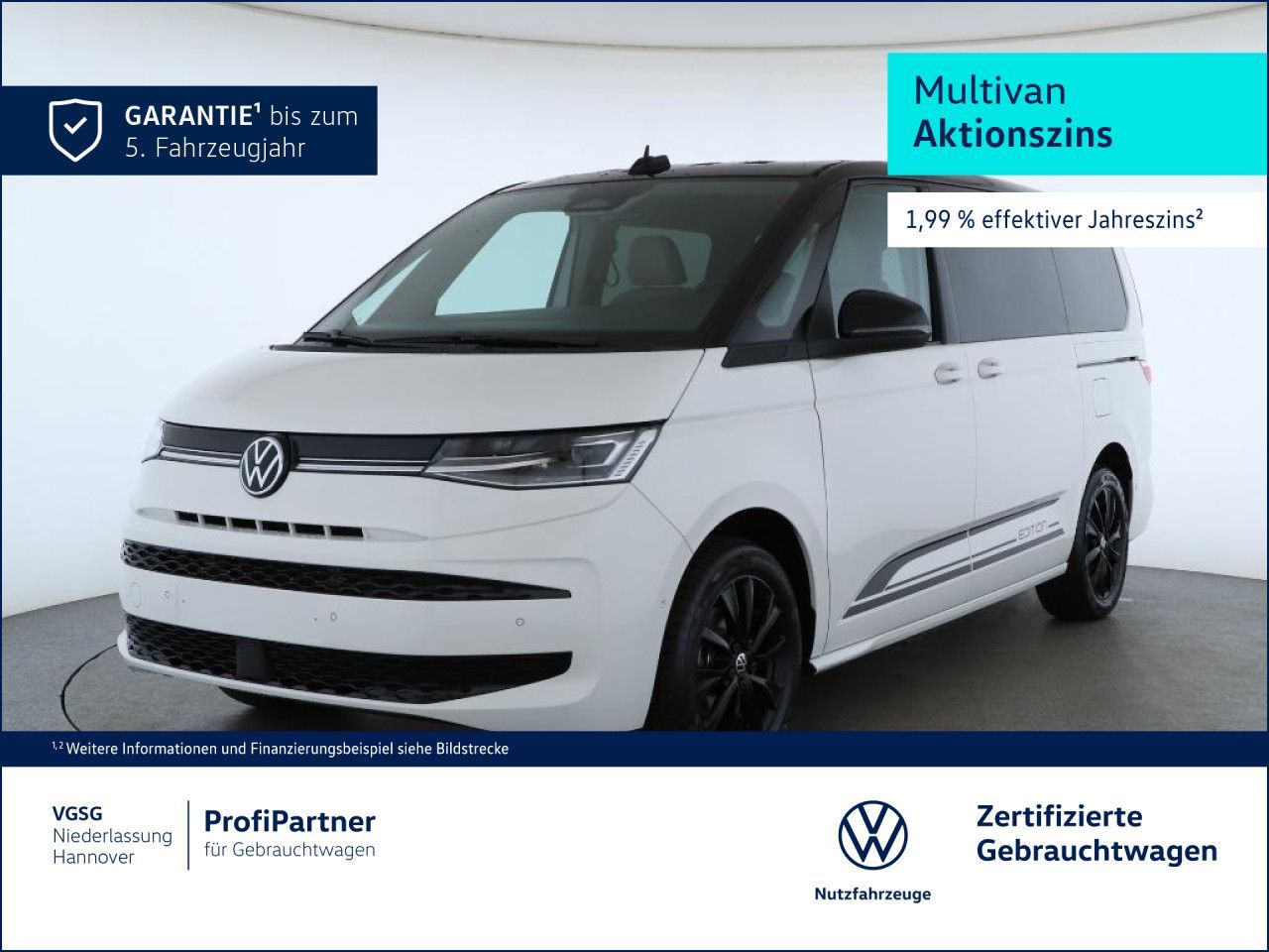 Volkswagen Multivan Edition Lang AHK RearView Matrix LED foto 1