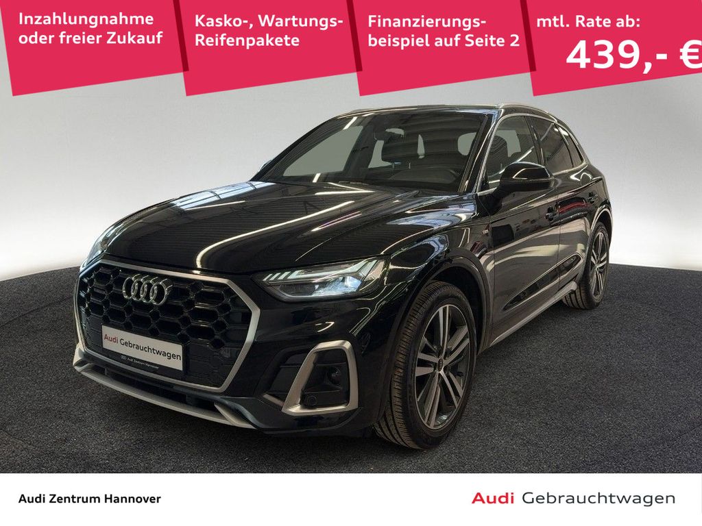 Audi Q5 S line 50 TDI quattro Matrix Kamera AHK Luft
