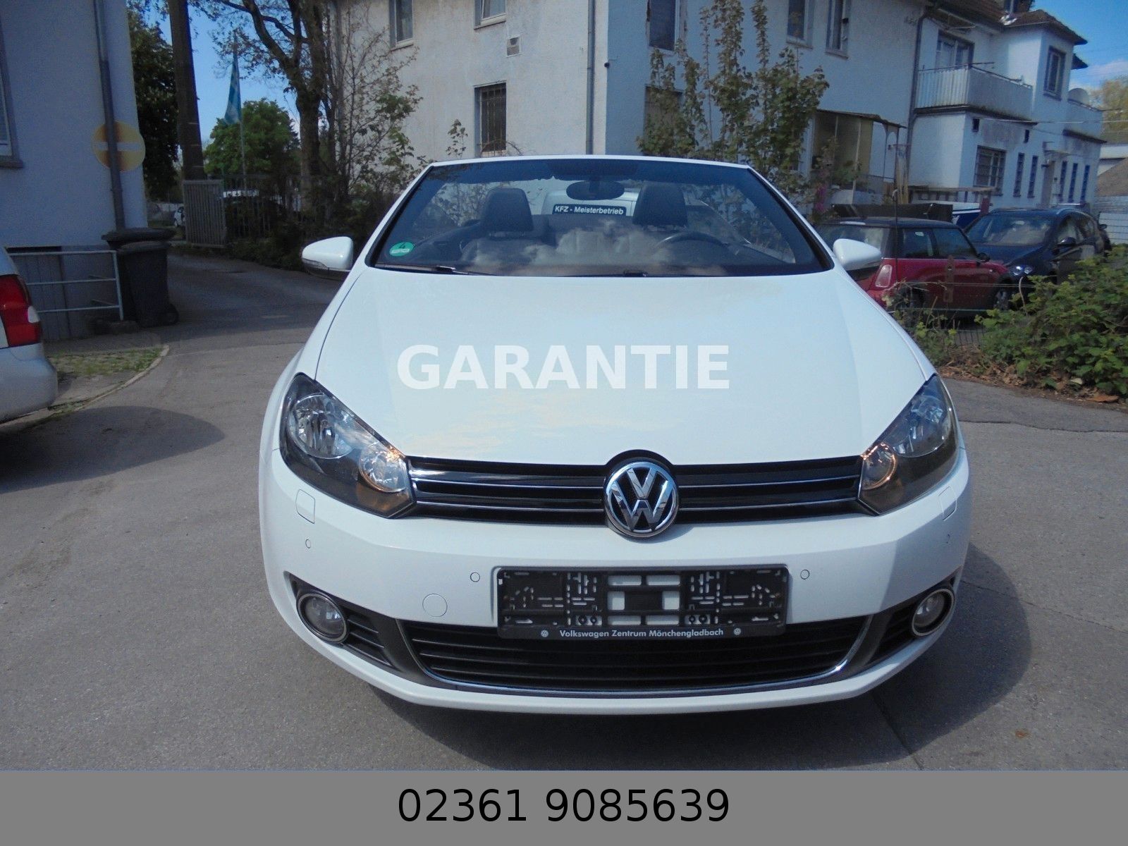 Fahrzeugabbildung Volkswagen Golf VI Cabriolet Lounge Klima/Leder/Shz/Navi/