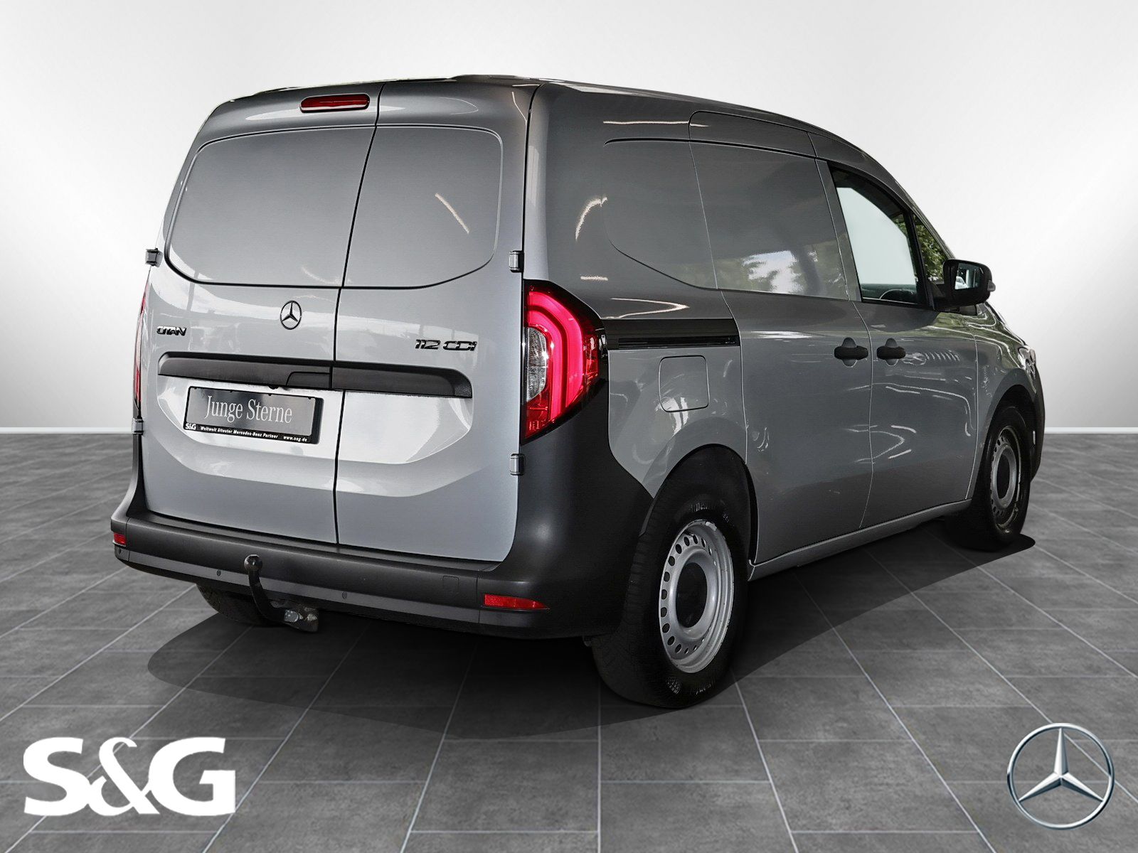 Mercedes-Benz Citan 112 CDI Kasten MBUX LED AHK RFK Durchlade imagem 3