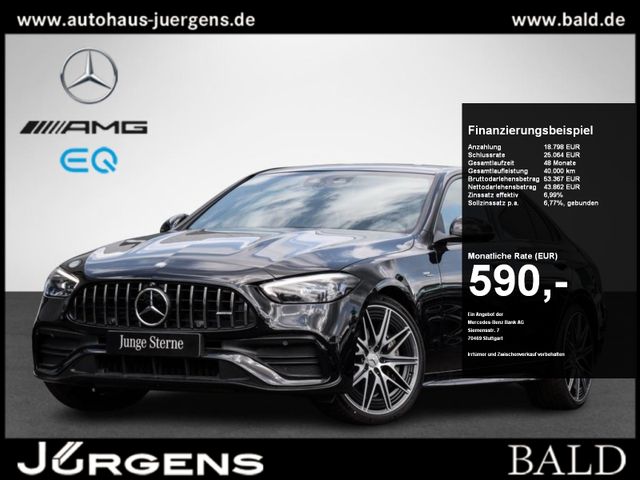 Mercedes-Benz C 43 AMG 4M Wide/Digital/Pano/360/Memo/Night/20'