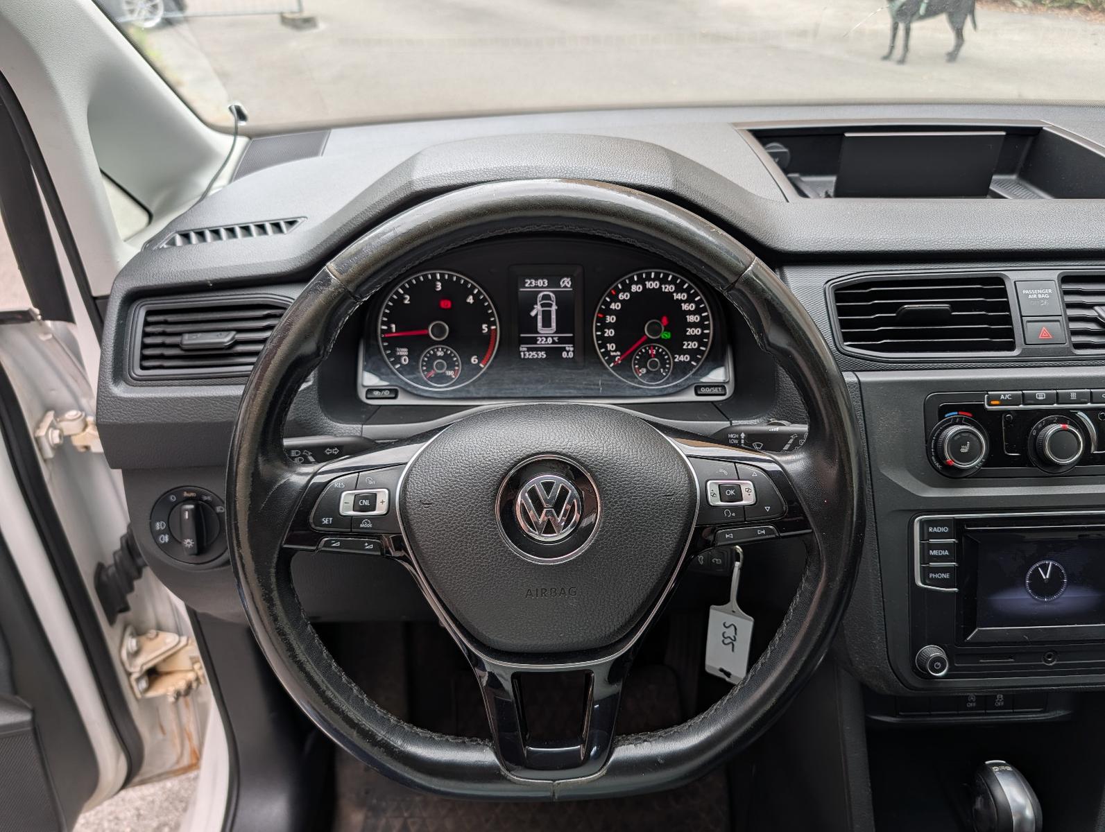 Volkswagen Caddy 2.0 TDi BMT*Automatik*AHK Regale, миниатюра 11