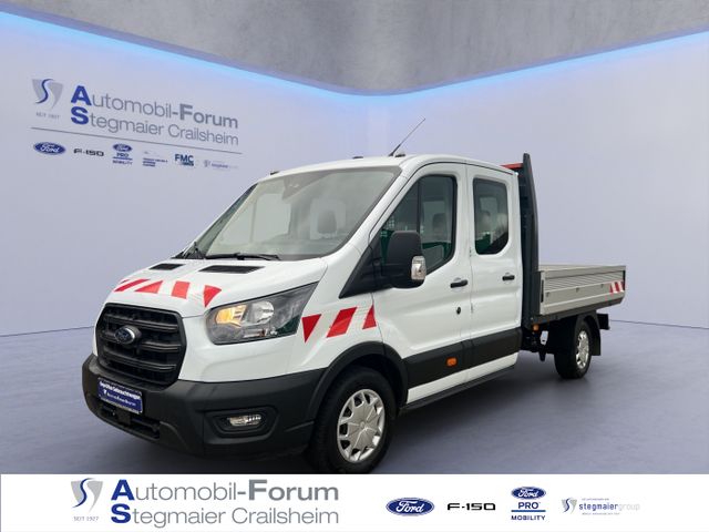 Ford Transit Pritsche DoKa 350 L3 *AHK*KLIMA*BEIFAHRE