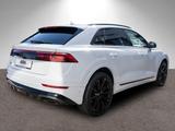Audi Q8 SUV TDI quattro HUD B&O PANO 360° AHK MATRIX - weiße Audi Q8