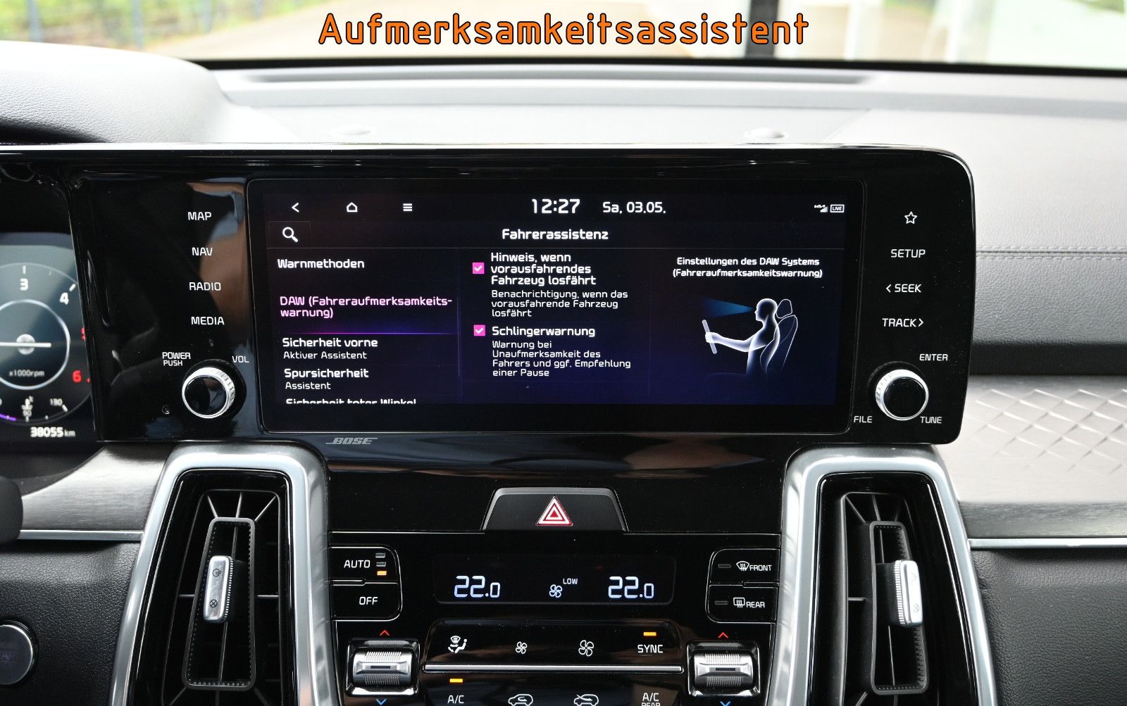 Fahrzeugabbildung Kia Sorento 2.2 CRDi AWD Platinum °AHK°7-SITZE°HUD°
