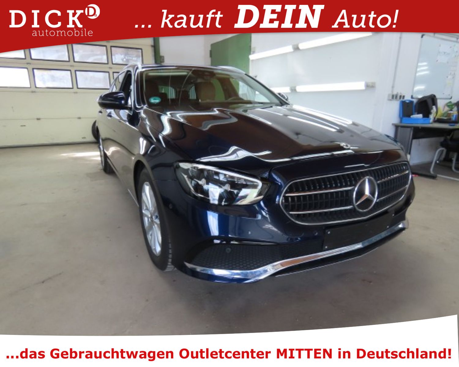 Fahrzeugabbildung Mercedes-Benz E 220d T 9G LED/NAVI+/VIRTUAL/DAB/SHZ/RFK/8Fa