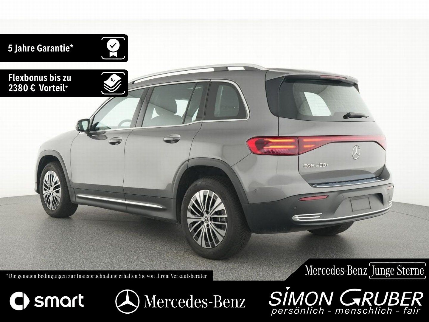 Fahrzeugabbildung Mercedes-Benz EQB 250+ Progressive Adv. Pano Kamera Amb 7Sitze