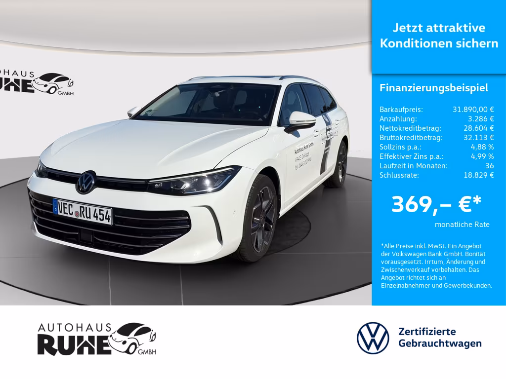 Volkswagen Passat Variant Elegance 2.0 TDI 110 kW DSG 360°