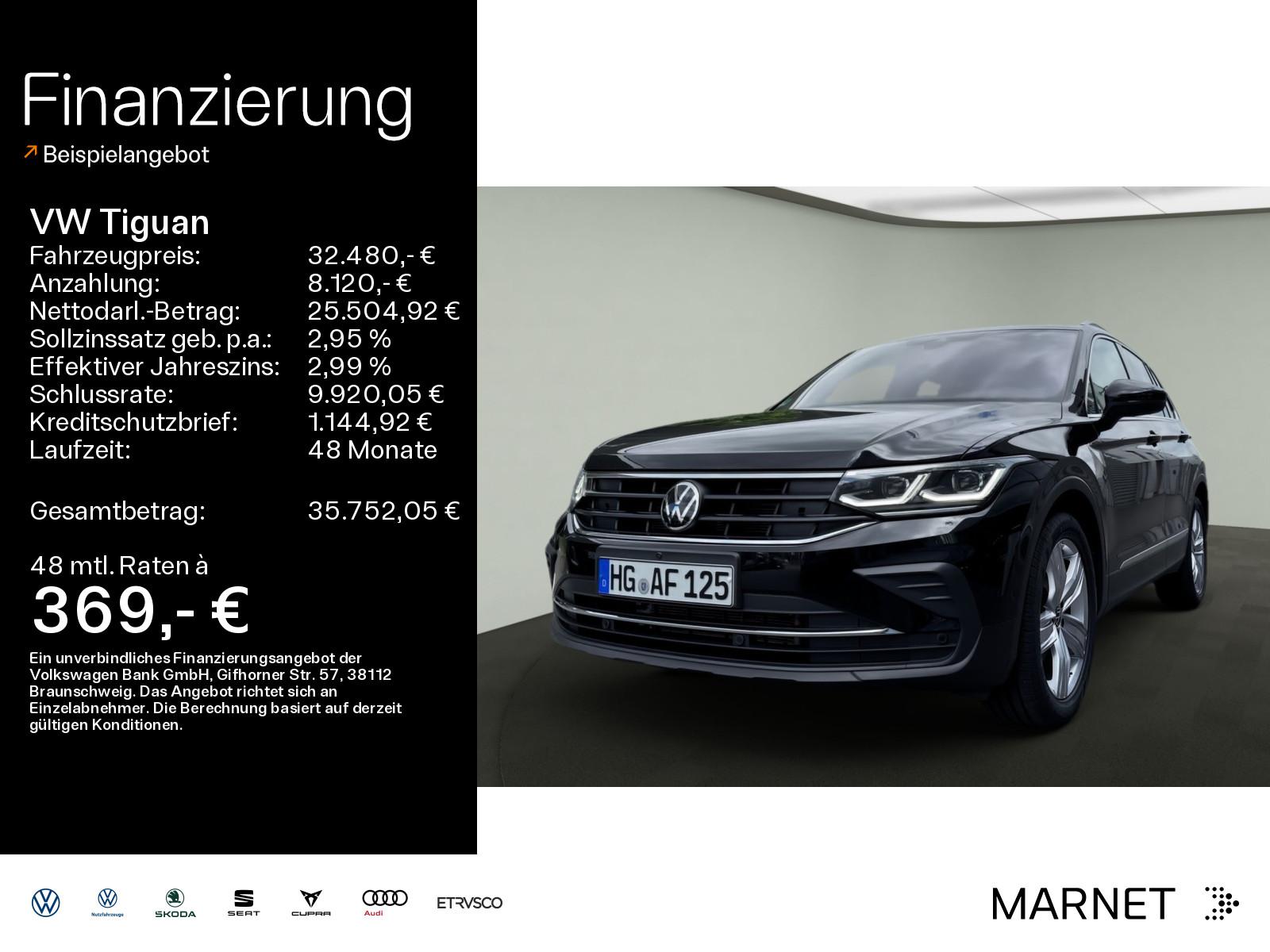 Volkswagen Tiguan 1.5 TSI DSG Life AHK*RFK*NAV*SHZ*PDC